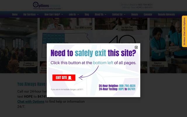 Options Domestic and Sexual Violence Services