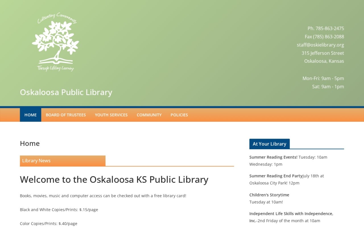 Oskaloosa Public Library
