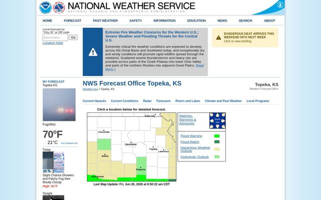 National Weather Service - Topeka, KS
