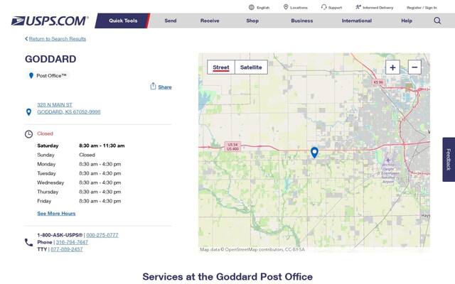 Goddard Post Office