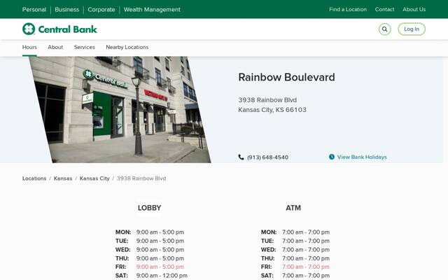 Central Bank - Rainbow Branch