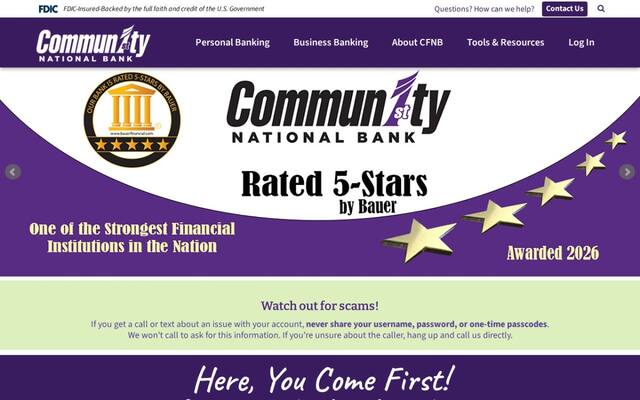 Community First National Bank