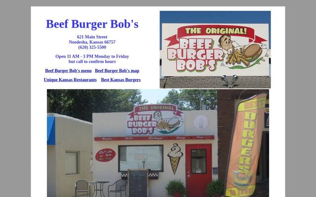 Beef Burger Bob's