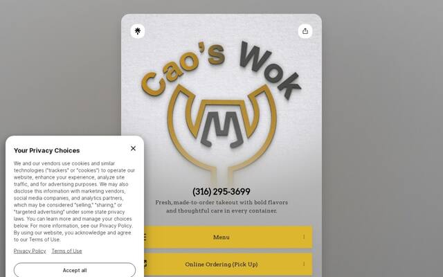 Cao's Wok