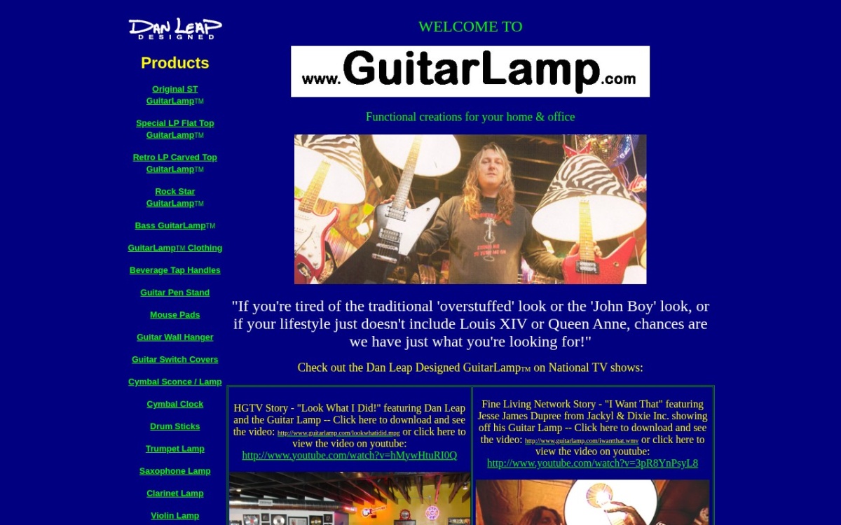 Guitar Lamp