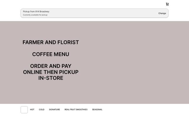 Farmer and Florist