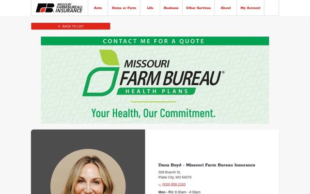 Dana Boyd - Missouri Farm Bureau Insurance