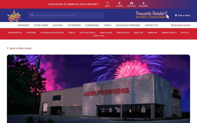 Jake's Fireworks