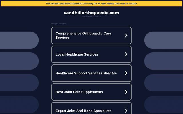 Sandhill Orthopaedic & Sports Medicine