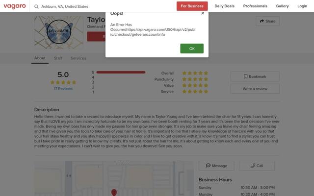 TaylorMade hair studio