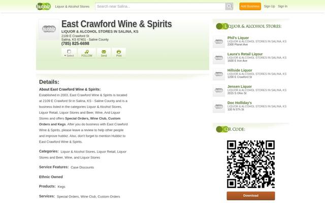 East Crawford Wine & Spirits