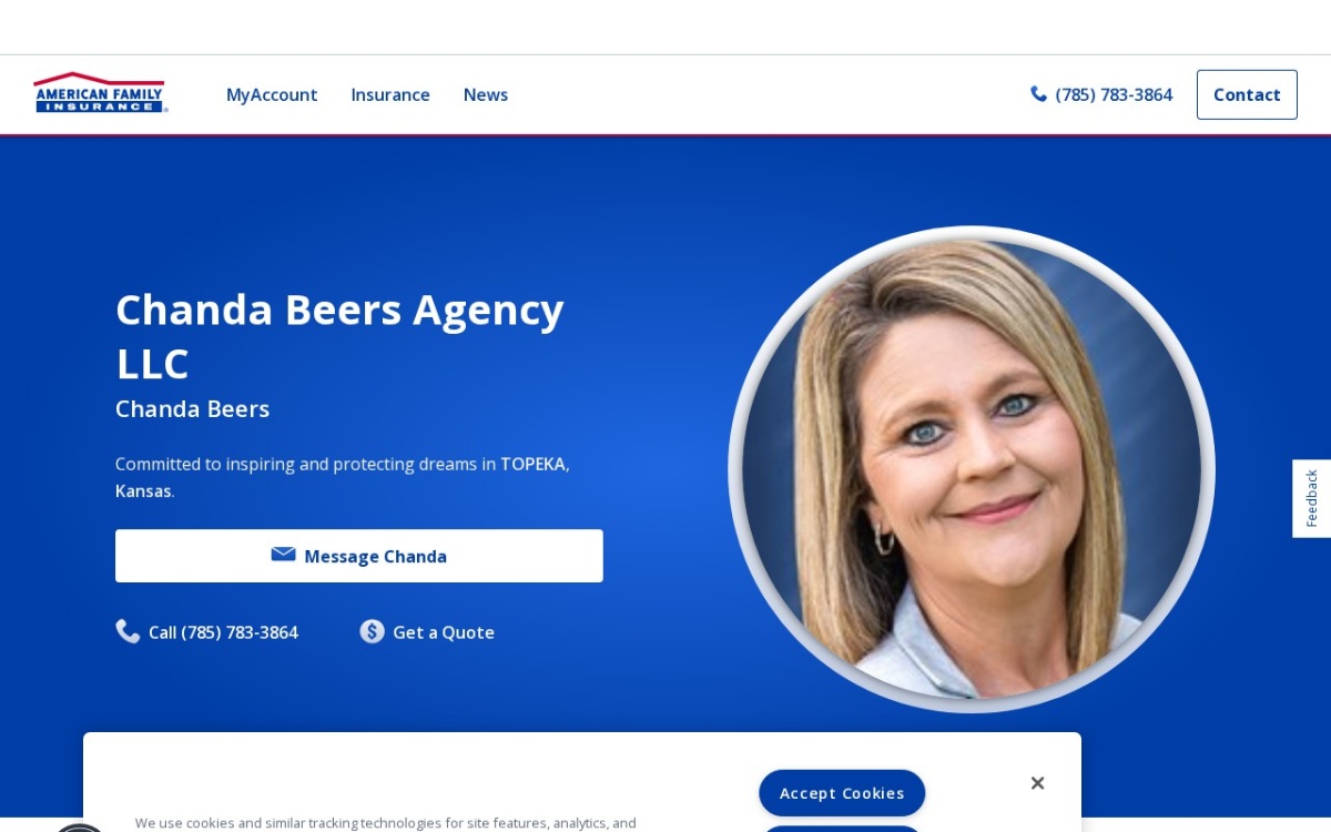 Chanda Beers - American Family Insurance Agent