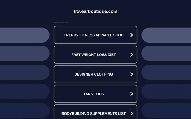 FitWear Boutique
