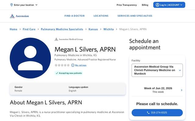 Megan L. Silvers, APRN
