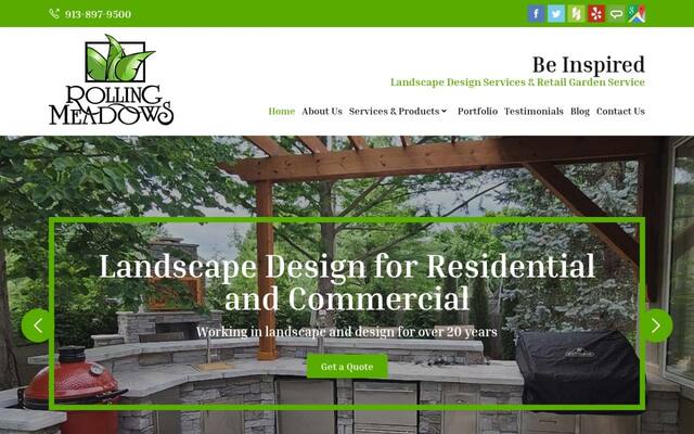 Rolling Meadows Landscape