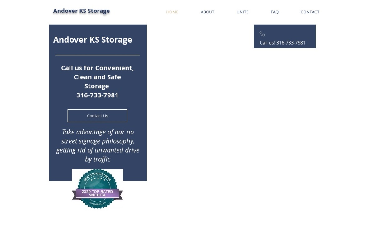 Andover KS Storage