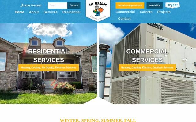 All Seasons Cooling and Heating