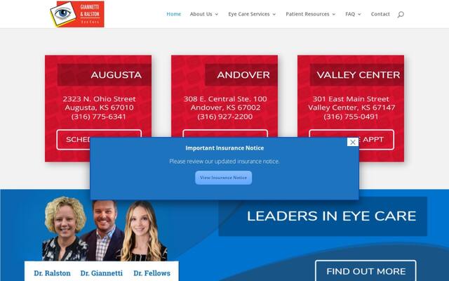 Giannetti & Ralston Eye Care Of Andover