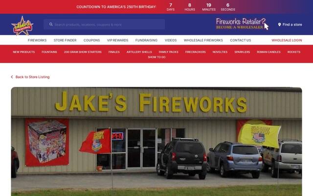 Jake's Fireworks