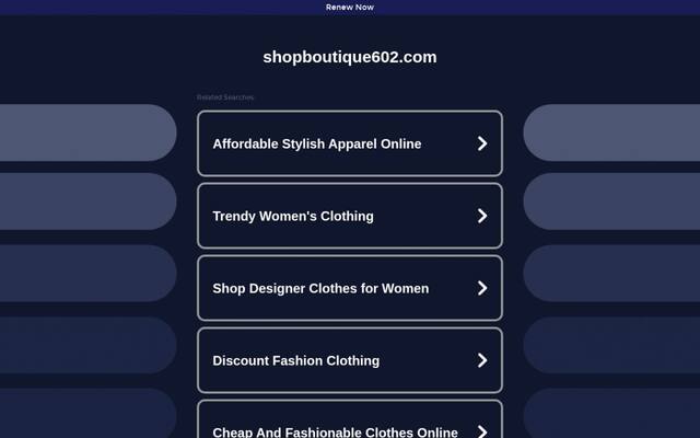 Boutique 602