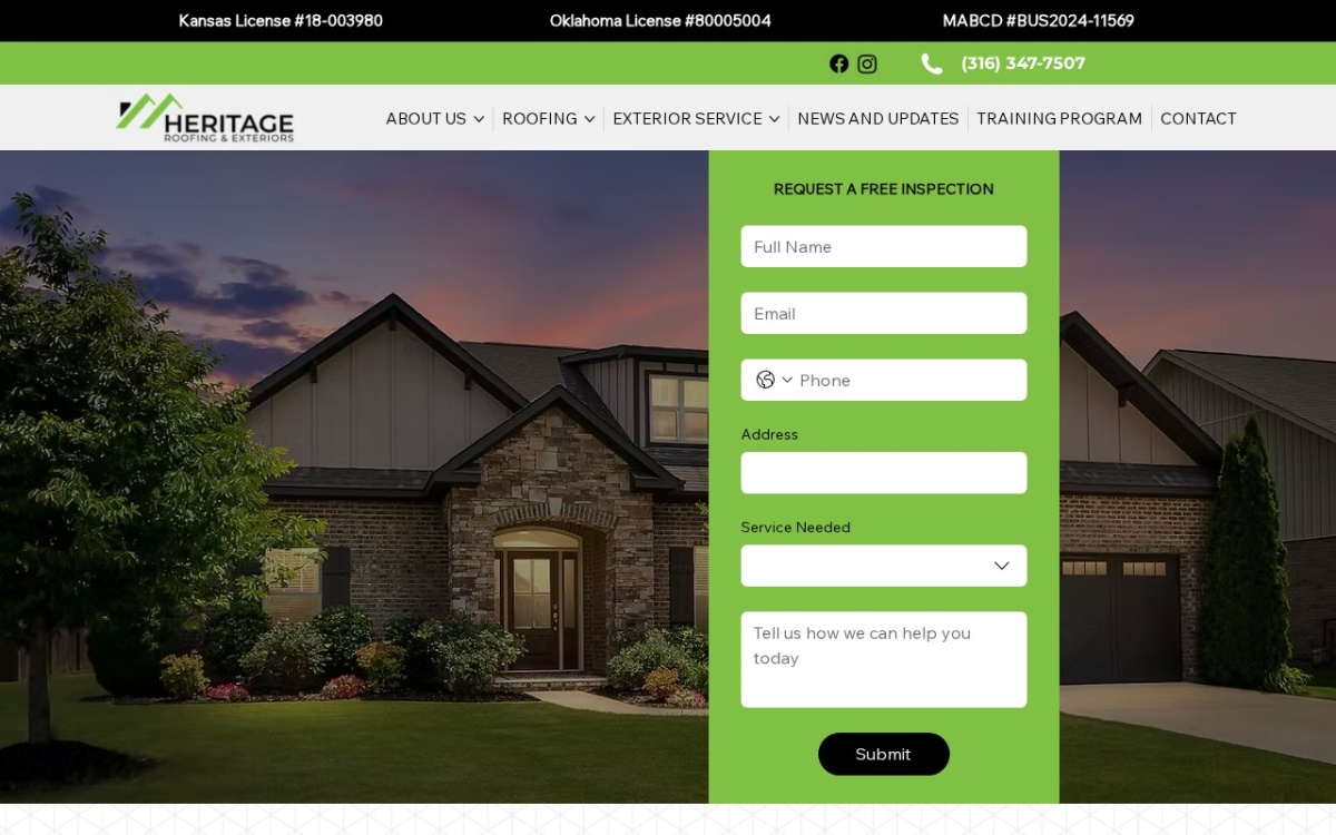 Heritage Roofing & Exteriors