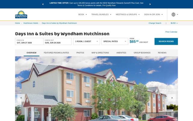 Days Inn & Suites by Wyndham Hutchinson