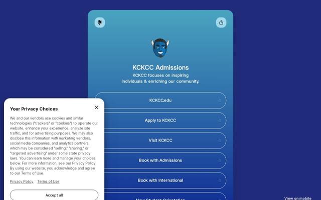 KCKCC Admissions