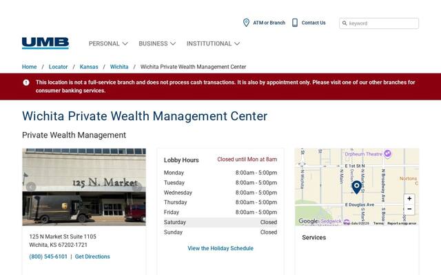 UMB Private Wealth Management Center