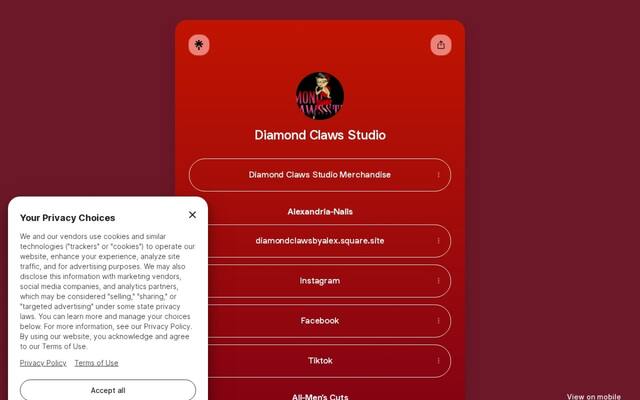 Diamond Claws By Alexandria