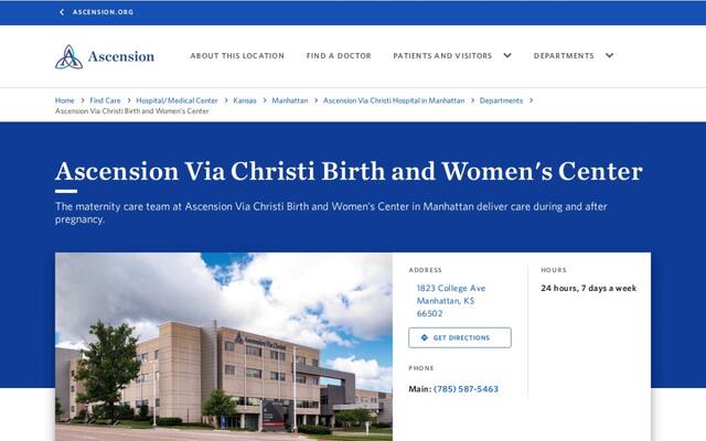Birthing and Women's Center - Ascension Via Christi
