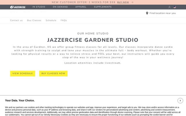 Jazzercise Gardner Studio