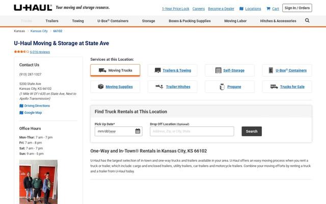 U-Haul Moving & Storage at State Ave
