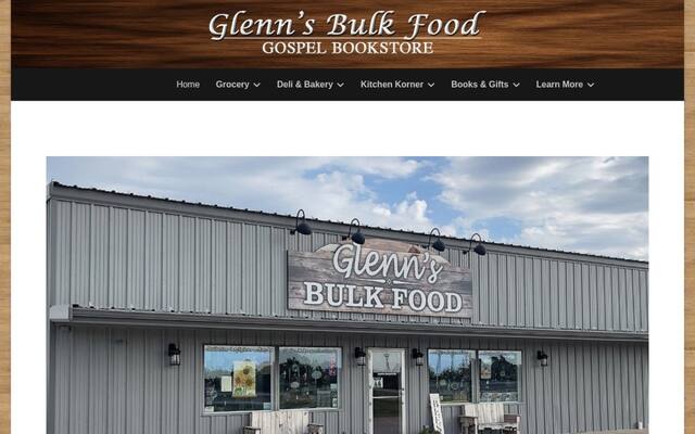 Glenn's Bulk Food Shoppe and Gospel Bookstore