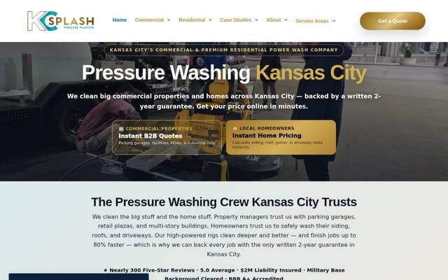 KC Splash Pressure Washing