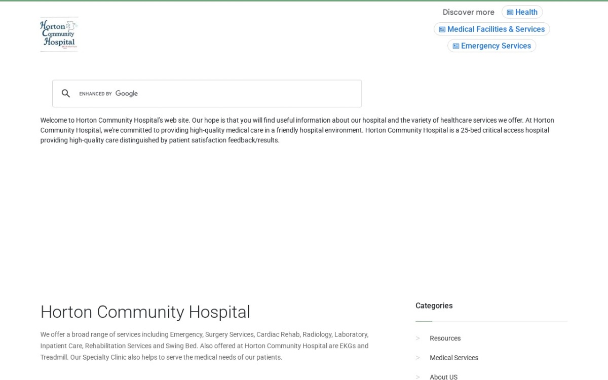 Horton Community Hospital