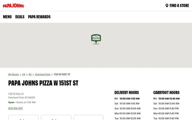 Papa John's Pizza