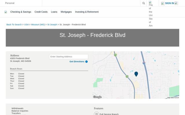 St. Joseph - Frederick Blvd