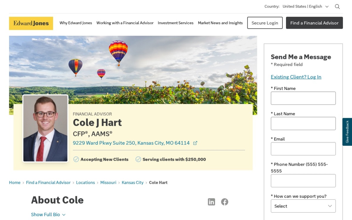 Cole J Hart