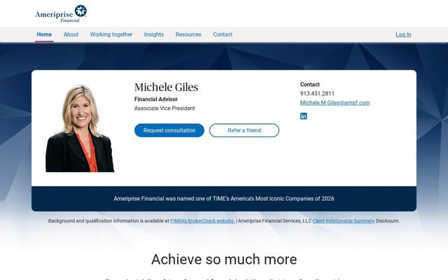 Michele Giles - Ameriprise Financial Services, LLC