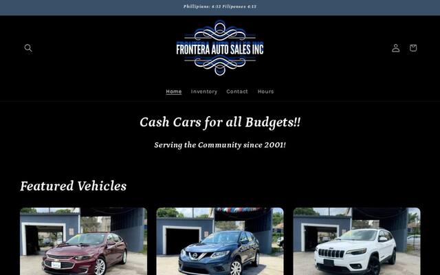 Frontera Auto Sales