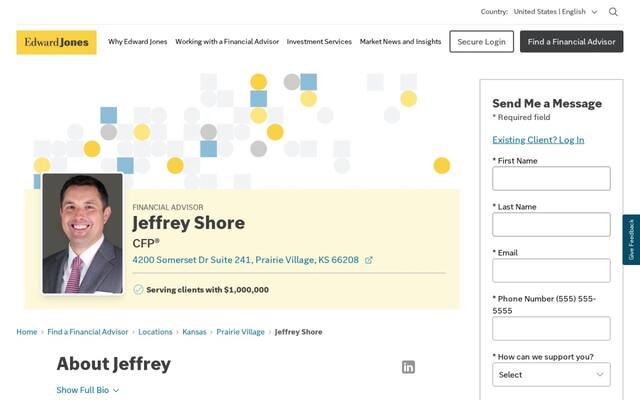 Edward Jones - Financial Advisor: Jeffrey Shore, CFP®