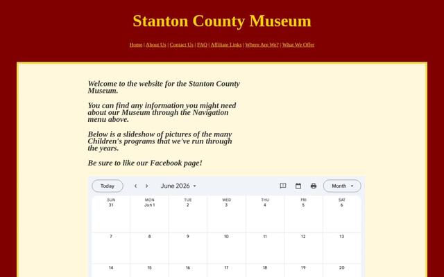 Stanton County Museum