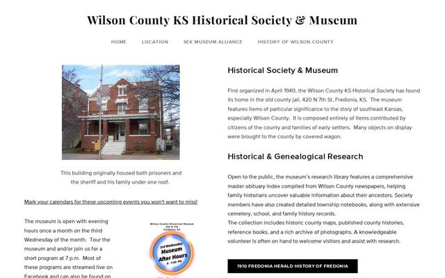 Wilson County Historical Society
