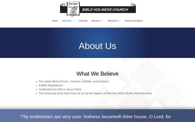 Bible Holiness Church
