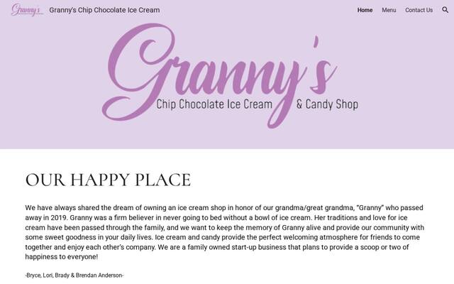 Granny's Chip Chocolate Ice Cream