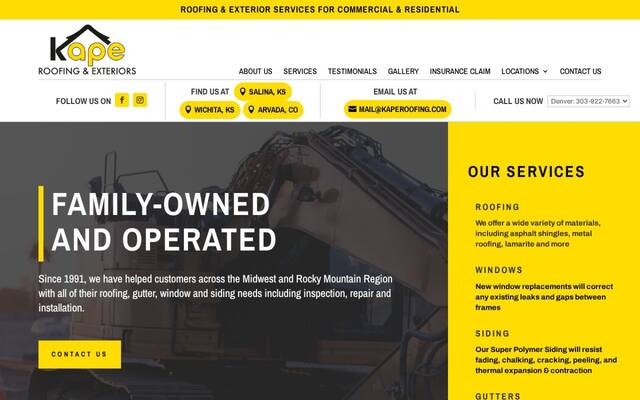 Kape Roofing & Exteriors Inc.
