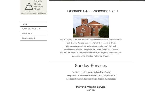 Dispatch Christian Reformed Church