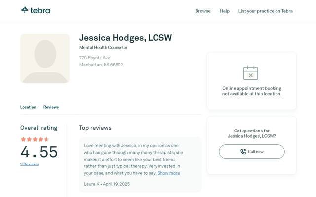 Jessica Hodges, LSCSW