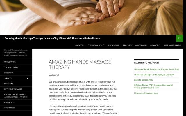Amazing Hands Massage Therapy