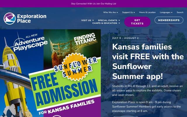 Exploration Place - Science and Discovery Center